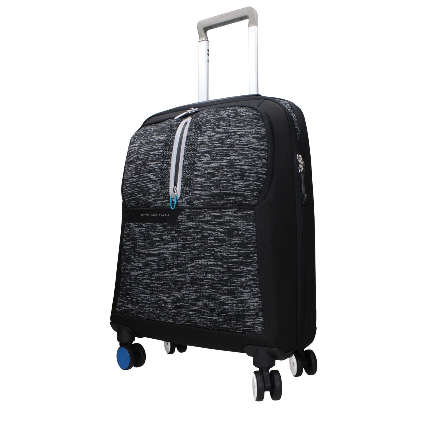 Piquadro Black Fabric Luggage And Travel
