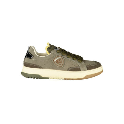 Blauer Verde Polyurethane Men Sneaker1728,67403481248,Athletic - Sneakers - Shoes,Blauer,EU40/US7,EU41/US8,EU42/US9,EU43/US10,EU44/US11,EU45/US12,Green,Men,New with tags,Shoes,Sneakers - Shoes