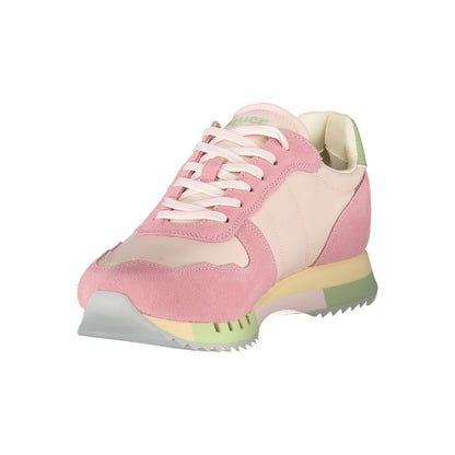 Blauer Rosa Polyurethane Women Sneaker1728,67403481248,Athletic - Sneakers - Shoes,Blauer,EU38/US8,EU39/US9,EU40/US10,EU41/US11,EU42/US12,New with tags,Pink,Shoes,Sneakers - Shoes,Women