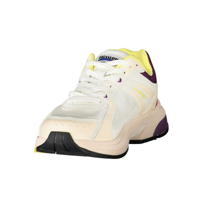Blauer White Polyurethane Women Sneaker1728,67403481248,Athletic - Sneakers - Shoes,Blauer,EU36/US6,EU37/US7,EU38/US8,EU40/US10,New with tags,Shoes,Sneakers - Shoes,White,Women
