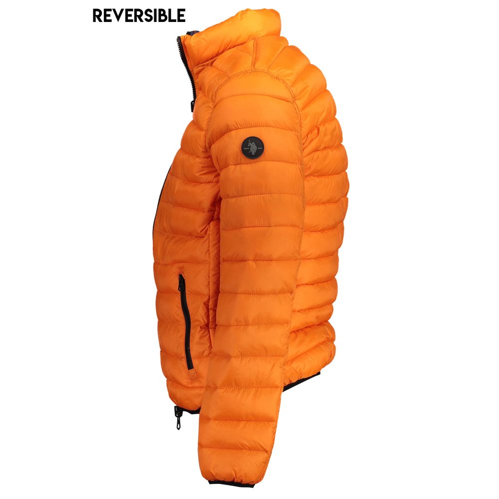 U.S. POLO ASSN. Arancione Nylon Men's Jacket