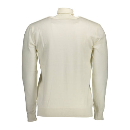 U.S. POLO ASSN. White Cotton Turtleneck