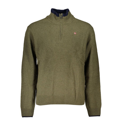 Napapijri Verde Tessuto Men Sweater