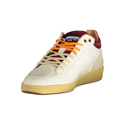 Blauer Bianco Leather Men Sneaker