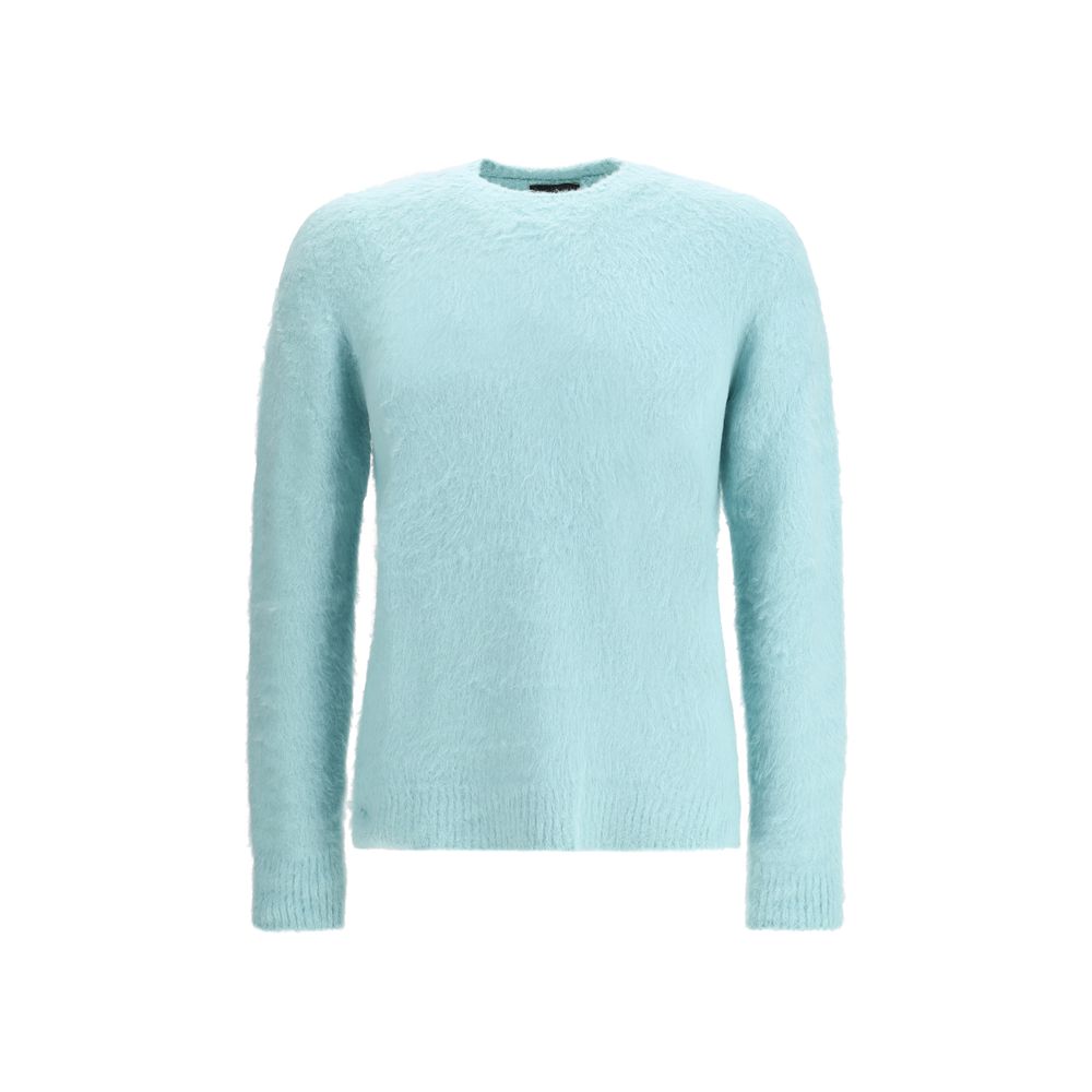Roberto Collina Bicolor Cotton Sweatshirt