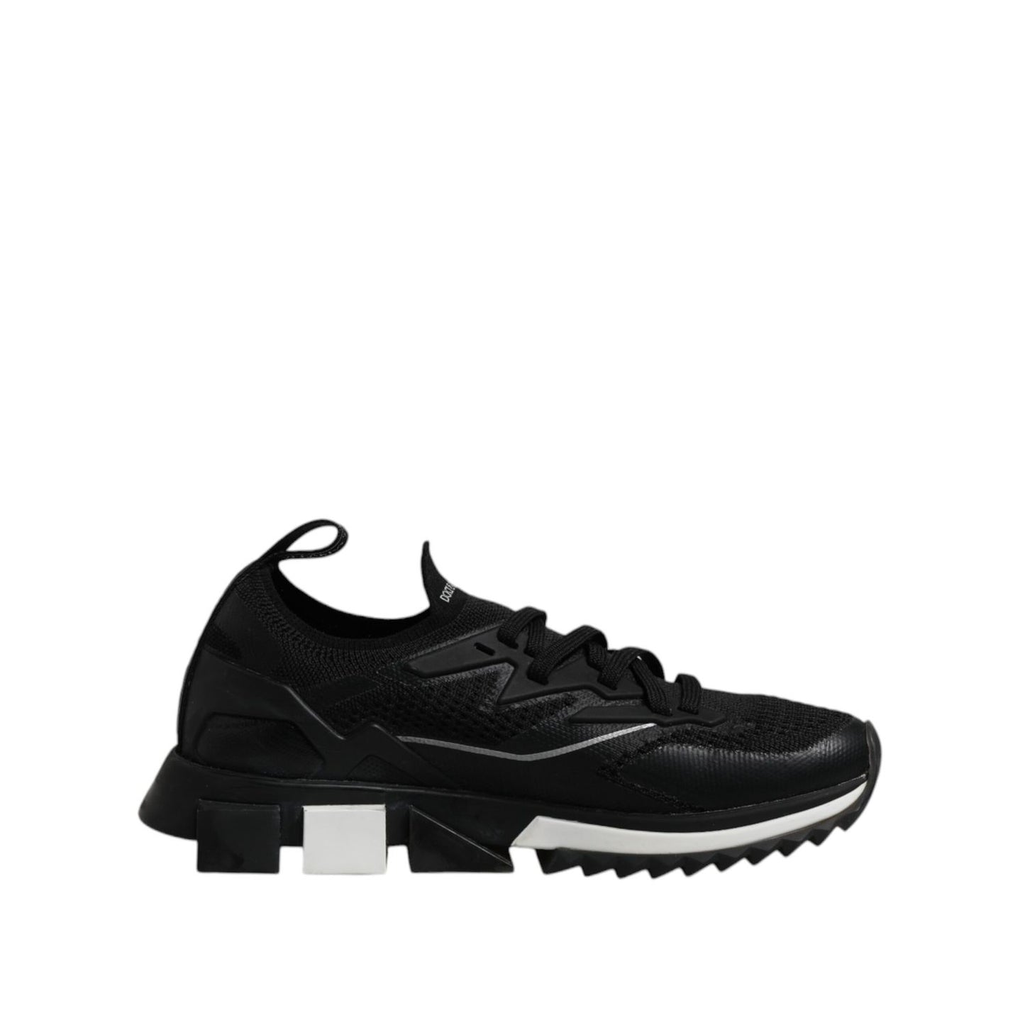 Dolce & Gabbana Black SORRENTO Lace Up Men Sneakers Shoes