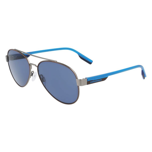 Converse Gray Metal Sunglasses 1728,67434610848,Accessories,Converse,Glasses and Sunglasses - Accessories,Gray,Men,New with tags,Sunglasses - Glasses and Sunglasses - Accessories