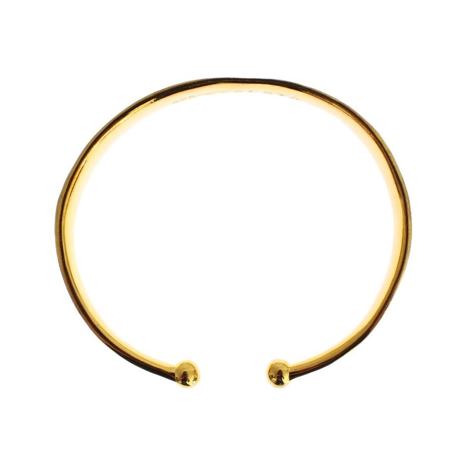 Elegant Gold Plated Silver CZ Bracelet