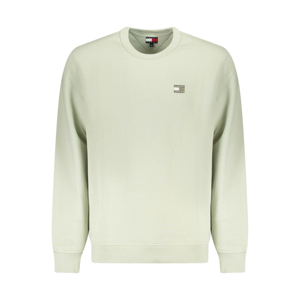 Tommy Hilfiger Verde Cotton Men Sweatshirt