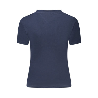 Tommy Hilfiger Blue Cotton Women's T-Shirt