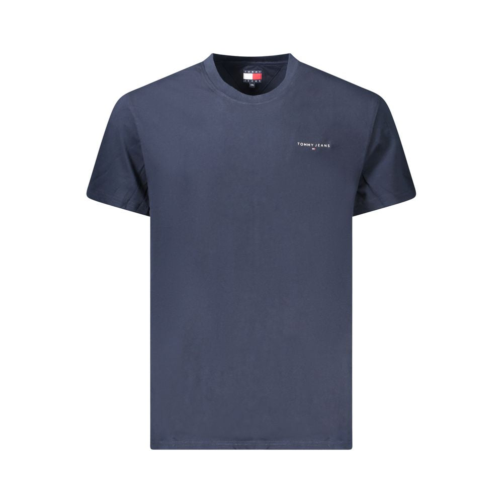 Tommy Hilfiger Blue Cotton Men's T-Shirt