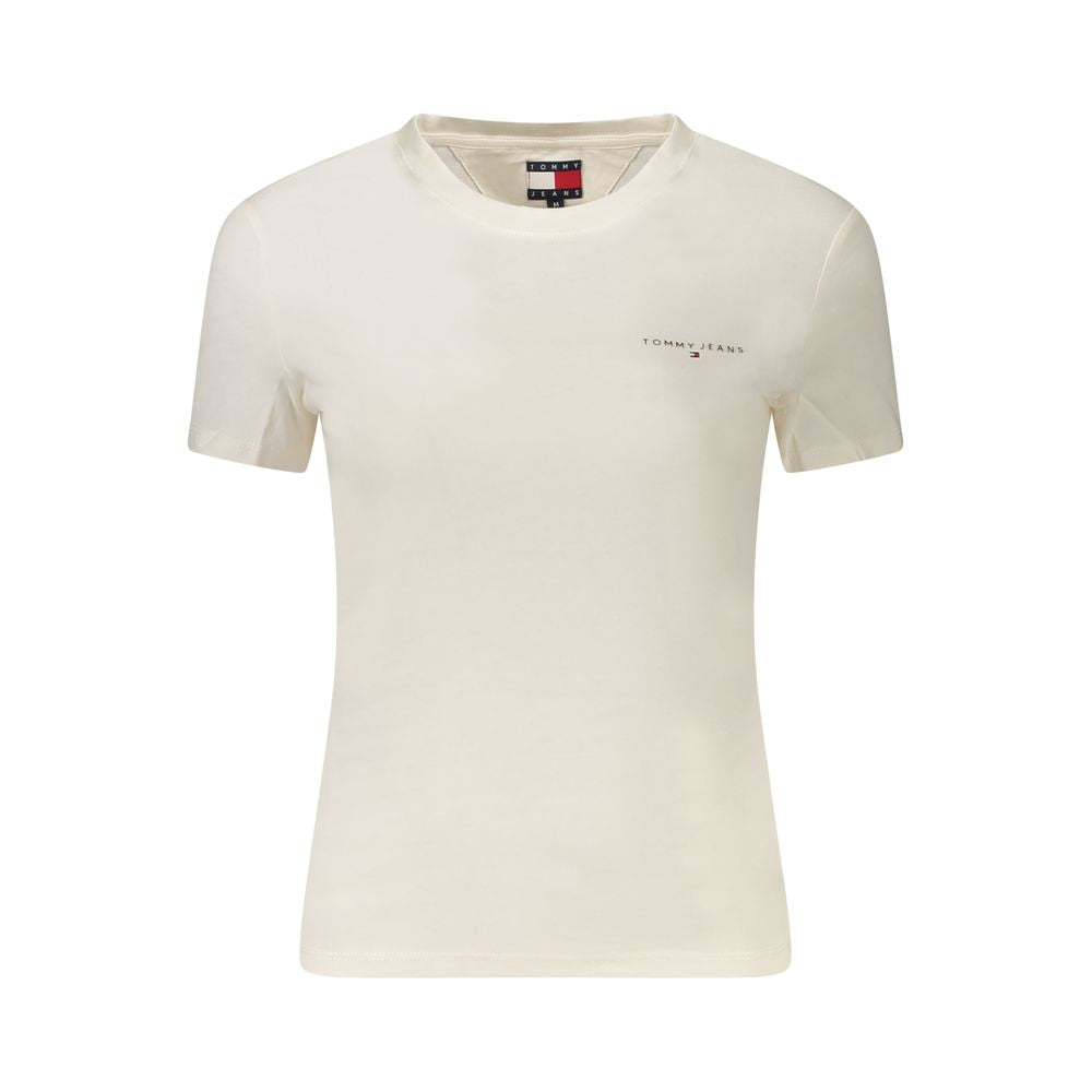 Tommy Hilfiger White Cotton Women's T-Shirt