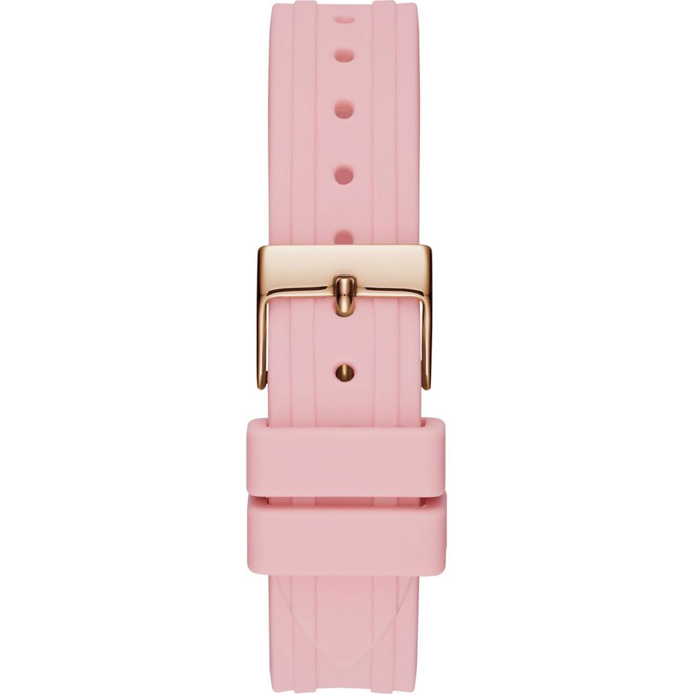 Guess Multicolor Rubber Dress Watch