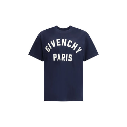 Givenchy Blue Cotton T-Shirt