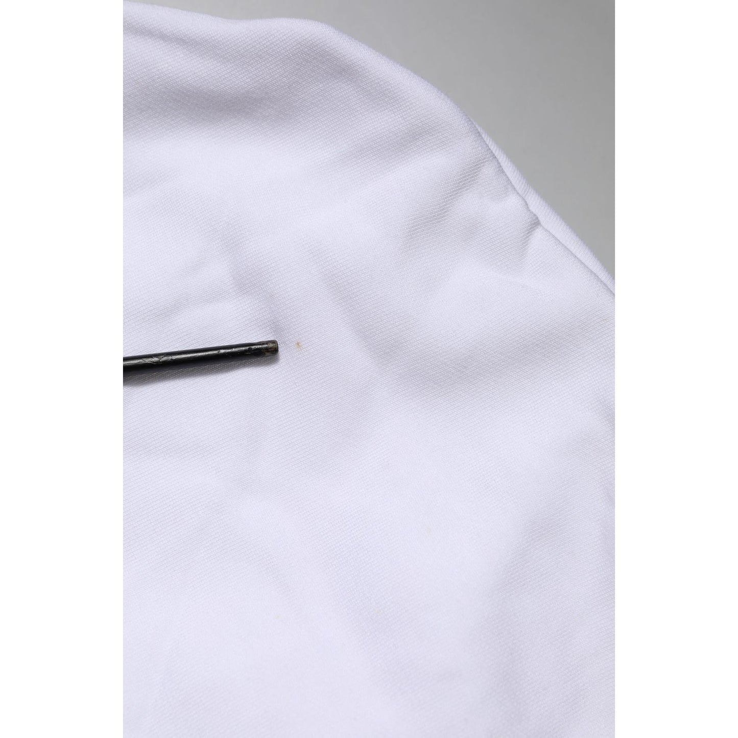 Dolce & Gabbana White Sacred Heart Hooded Sweatshirt Sweater