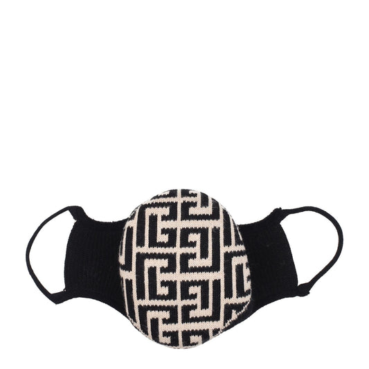 Balmain Beige Cotton Facemask 1728,75667636384,Accessories,Balmain,Beige,Facemasks - Other Accessories - Accessories,Men,New with tags,Other Accessories - Accessories