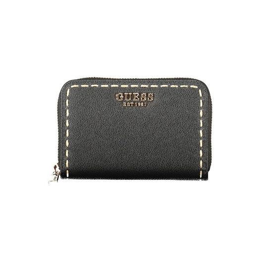 Guess Jeans Nero Poliuretano Women Wallet