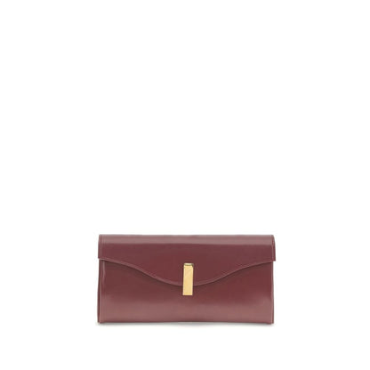 Giuseppe Zanotti Brown Leather Clutch Bag