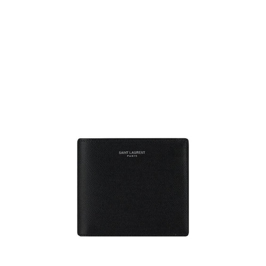 Saint Laurent Black Calf Leather Bos Taurus Wallet Saint Laurent