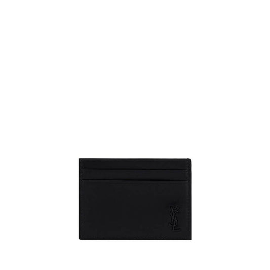 Saint Laurent Black Calf Leather Bos Taurus Wallet Saint Laurent