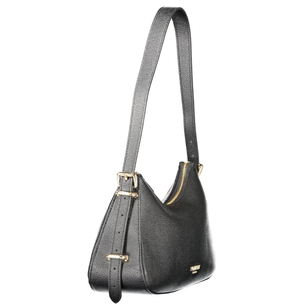 Twinset Black Polyurethane Women Shoulder Bag