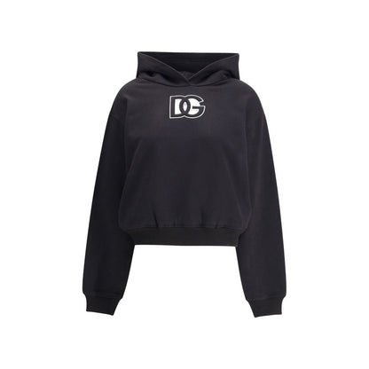 Dolce & Gabbana Black Cotton Sweatshirt