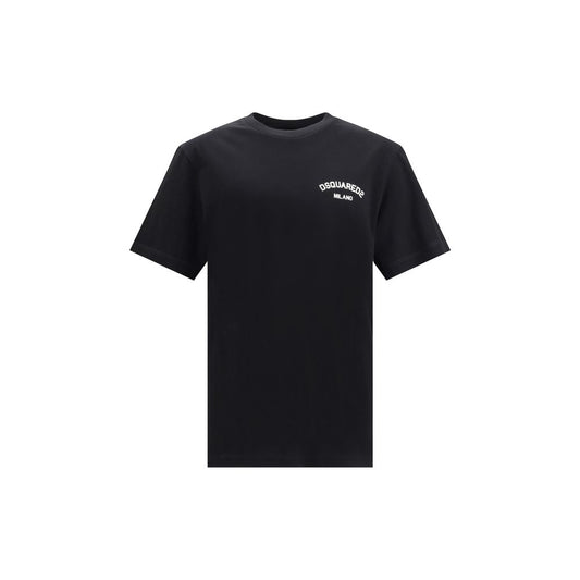 Dsquared² Black Cotton T-Shirt