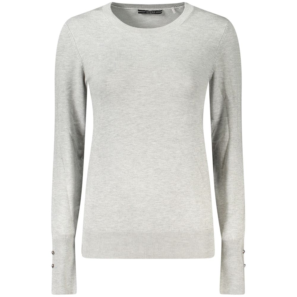 Guess Jeans Grigio Viscosa Women Sweater