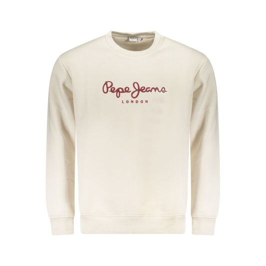 Pepe Jeans Bianco Cotton Men Sweatshirt