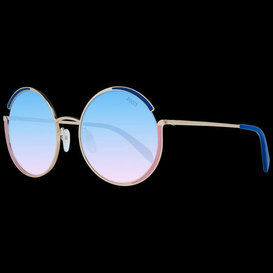 Emilio Pucci Gold Women Sunglasses gold-women-sunglasses-12