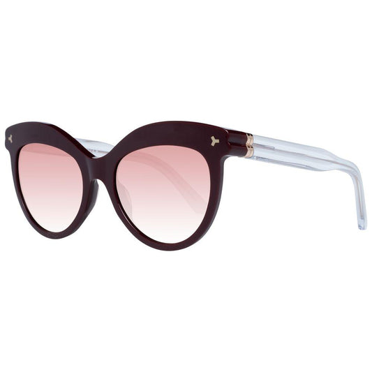 Bally | Burgundy Women Sunglasses| McRichard Designer Brands   