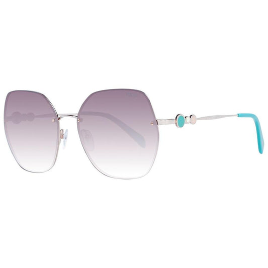 Emilio Pucci | Rose Gold Women Sunglasses| McRichard Designer Brands   