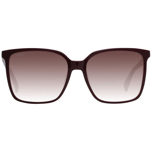 Max Mara | Burgundy Women Sunglasses| McRichard Designer Brands   