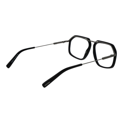 Ermenegildo Zegna Black Metal Glasses (Frames)