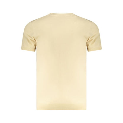 Guess Jeans Beige Cotton Men's T-Shirt