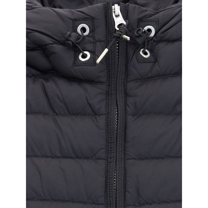 Parajumpers Black Nylon Coat