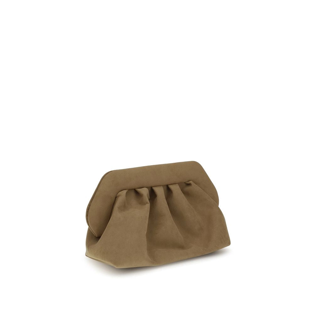 THEMOIRè Beige Other Fibres Clutch Bag