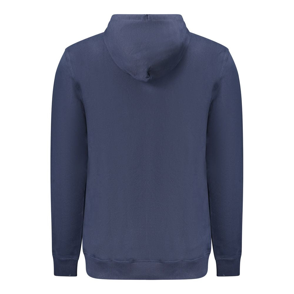 Tommy Hilfiger Blue Cotton Men's Hooded Sweatshirt