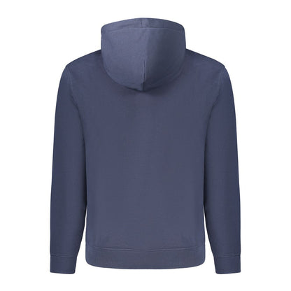 Tommy Hilfiger Blue Cotton Men's Hoodie Sweatshirt