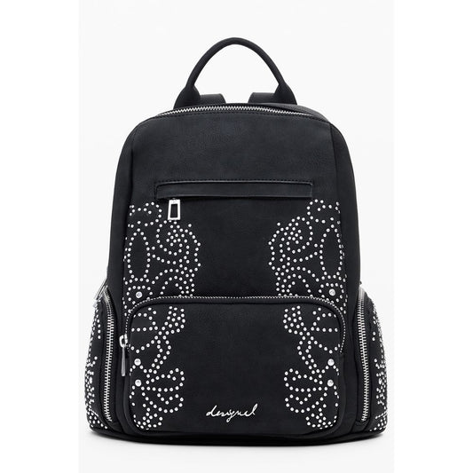 Desigual Black Polyurethane Women's Backpack