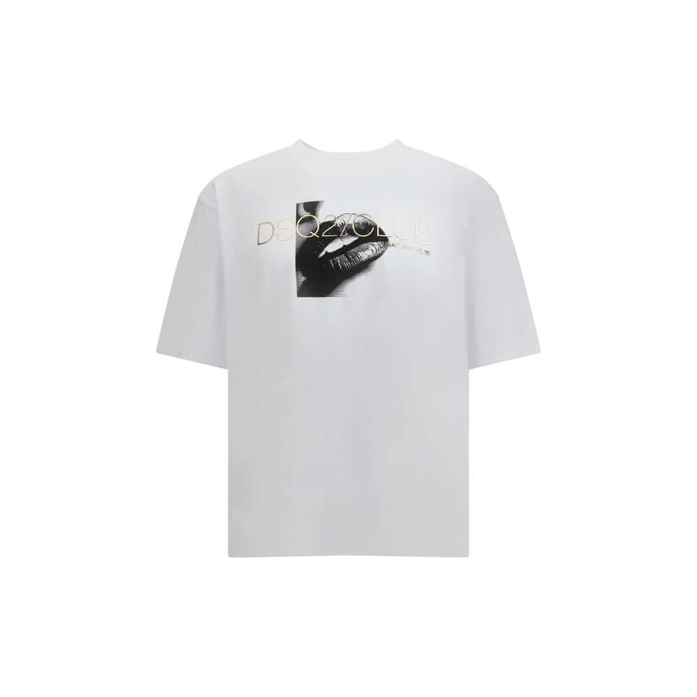 Dsquared² White Cotton T-Shirt
