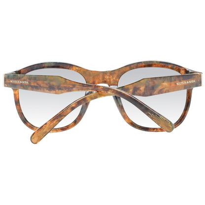 Scotch & Soda Brown Acetate Sunglasses