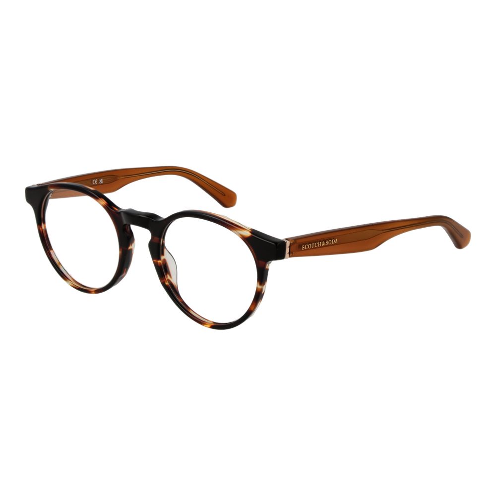 Scotch & Soda Brown Acetate Glasses (Frames) Scotch & Soda