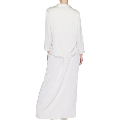Sandro Ferrone Beige Polyester Long Dress 1728,71956299936,Beige,Clothing,Dresses - Clothing,IT40 | XS,Long - Dresses - Clothing,New with tags,Sandro Ferrone,Women