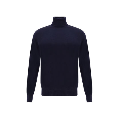 Brunello Cucinelli Blue Cashmere Cashmere Sweater