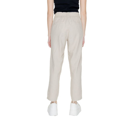 Only Beige Linen Casual Pants 1728,71956299936,Beige,Casual Pants - Pants - Clothing,Clothing,L/32,M/32,New with tags,Only,Pants - Clothing,Women