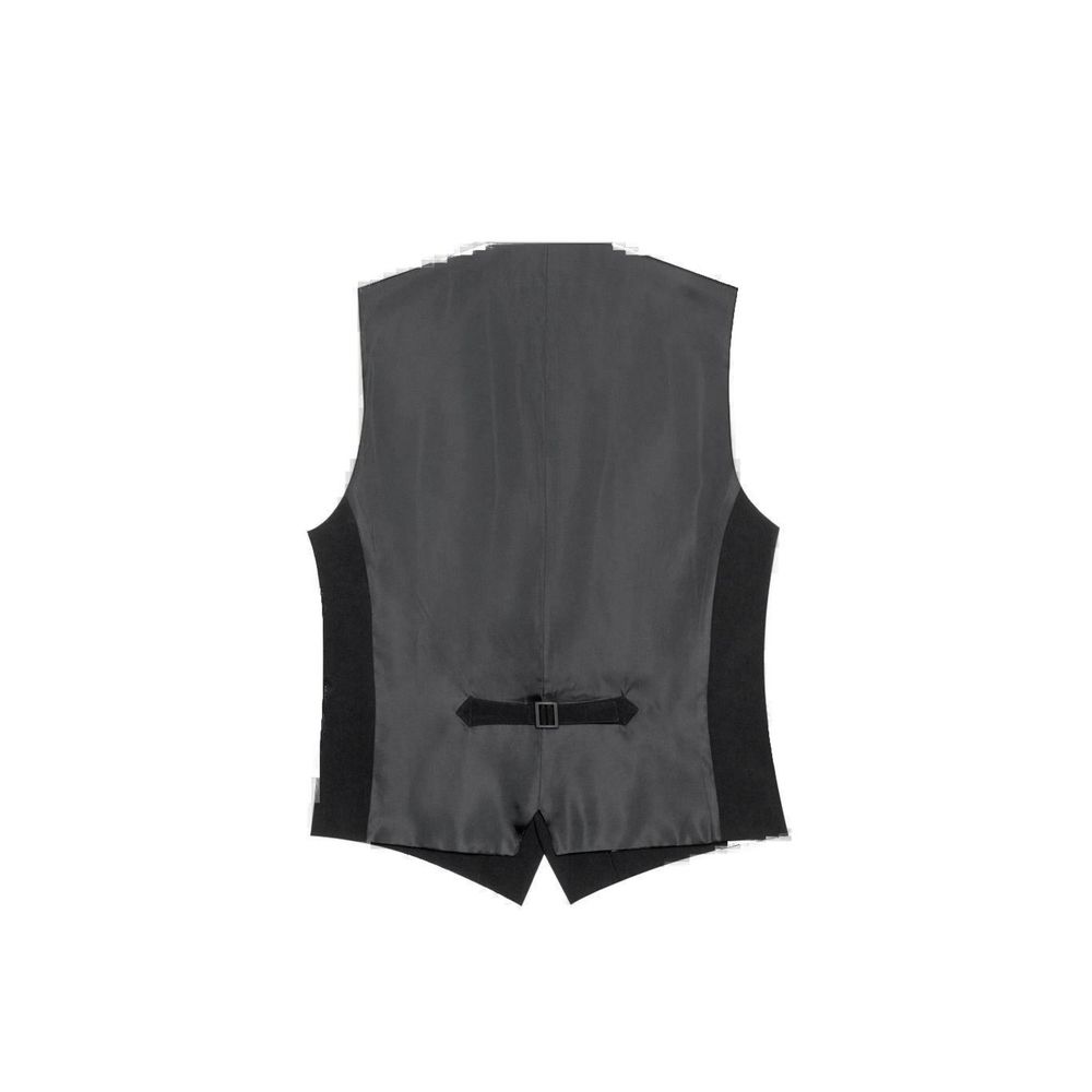 Antony Morato Black Polyester Waistcoat 1728,71956299936,Antony Morato,Black,Clothing,IT44 | XS,IT46 | S,IT52 | XL,Men,New with tags,Suits & Blazers - Clothing,Waistcoats - Suits & Blazers - Clothing