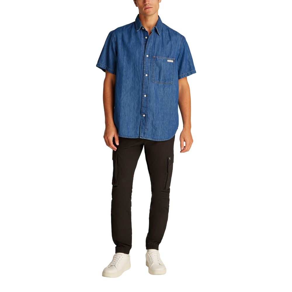 Calvin Klein Jeans Blue Denim Shirt