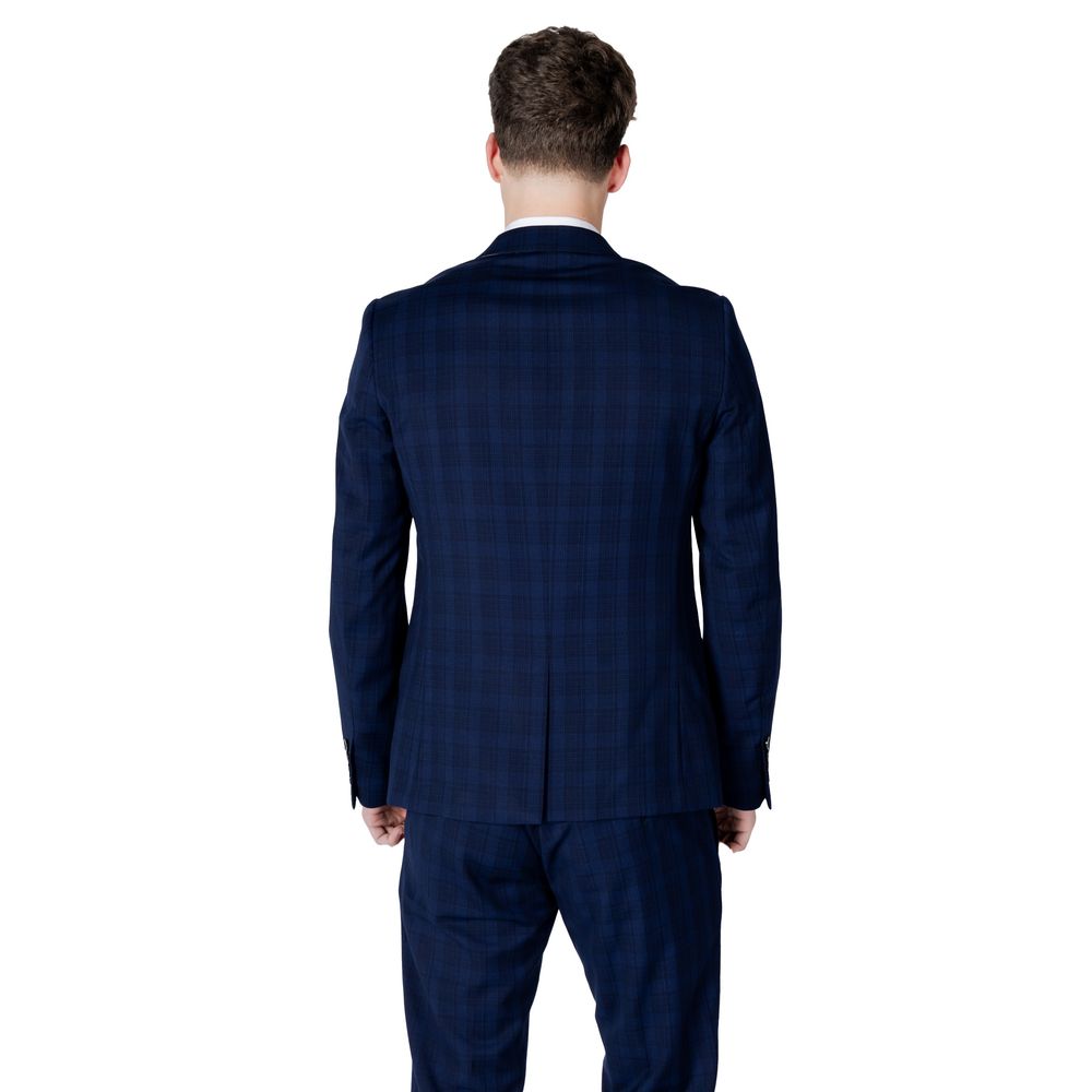 Antony Morato Blue Polyester Blazer 1728,71956299936,Antony Morato,Blazers - Suits & Blazers - Clothing,Blue,Clothing,IT50 | L,IT52 | XL,IT54 | XXL,Men,New with tags,Suits & Blazers - Clothing