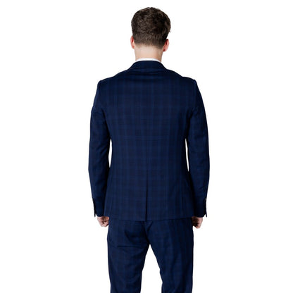 Antony Morato Blue Polyester Blazer 1728,71956299936,Antony Morato,Blazers - Suits & Blazers - Clothing,Blue,Clothing,IT50 | L,IT52 | XL,IT54 | XXL,Men,New with tags,Suits & Blazers - Clothing